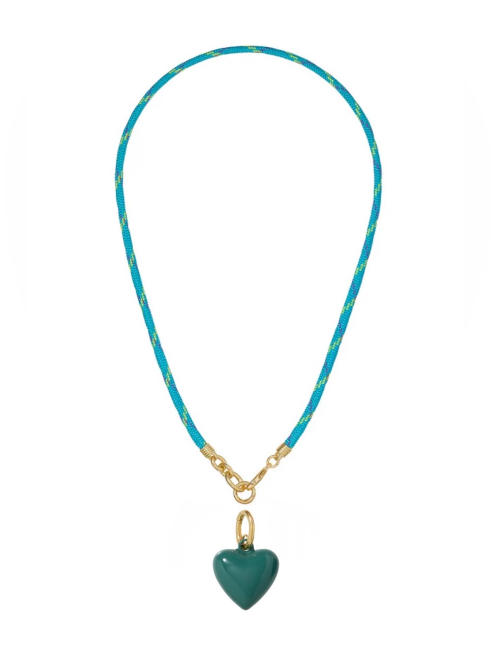NWOT Roxanne Assoulin The Happy Cord Charm Necklace